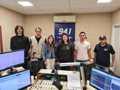 LS: Vereadores eleitos do programa Parlamento Jovem visitaram a Campo Aberto FM